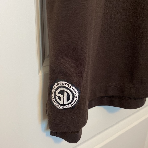 Straight Down Clothing Company Men’s Short Sleeve Collared Shirt. - Picture 3 of 8